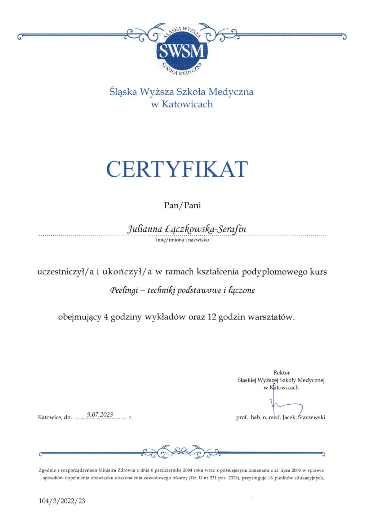 Julianna Łączkowska-Serafin
