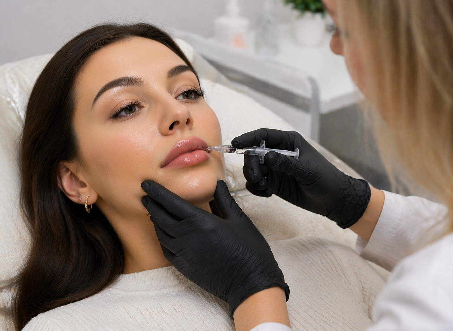 Zabieg estetyczny w klinice kosmetycznej